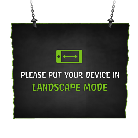 Landscape mode only.